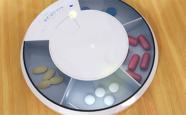 三维视频-创新产品MP3药盒展示