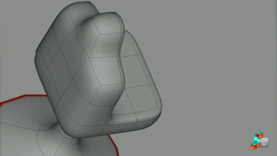 椅子3D建模演示