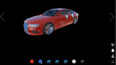 WEB3D汽车