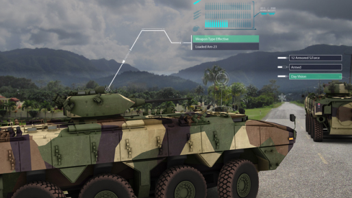 Web3D军事模拟