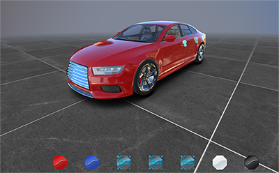 web3D_汽车交互展示