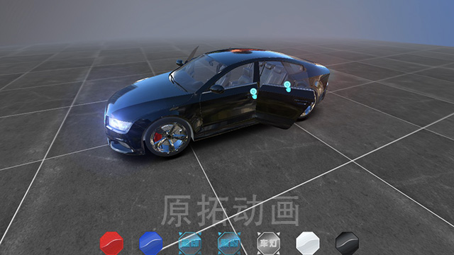 web3d汽车